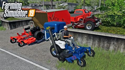 Mow It By 82 Studio Zero Turn Mower Early Preview Farming Simulator