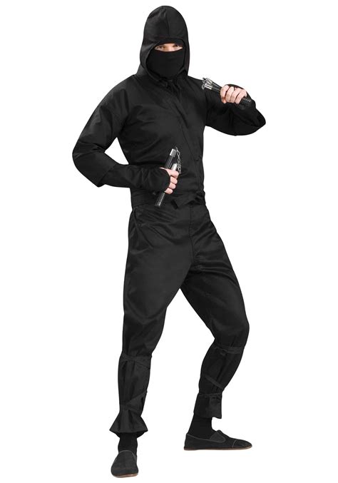 Mens Deluxe Ninja Costume Blingby