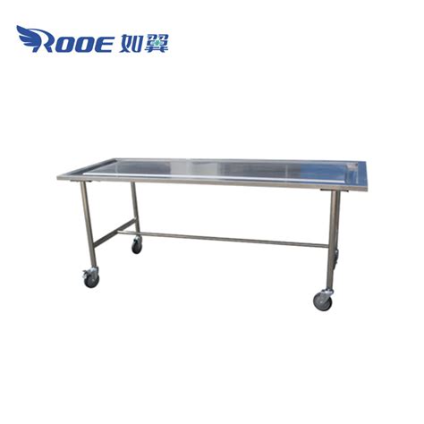 Mortuary Trolley Cart Corpse Washing Table Autopsy Table