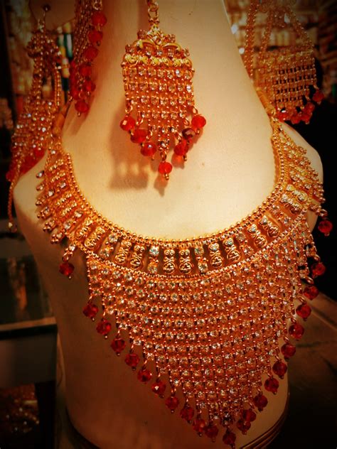 Indian Gold Plated Bridal Jewellery Set Price In Pakistan
