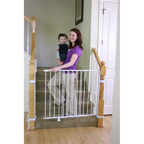 Baby stair & safety gates └ safety └ baby all categories antiques art baby books, comics & magazines business, office & industrial cameras & photography cars, motorcycles & vehicles clothes, shoes & accessories coins collectables computers/tablets & networking crafts dolls & bears dvds. Regalo Top of Stairs Extra Tall Safety Gate & Reviews ...