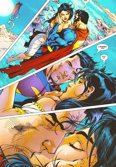 Shut Up — For Tomorrow Superman Love Superman Wonder Woman Comic