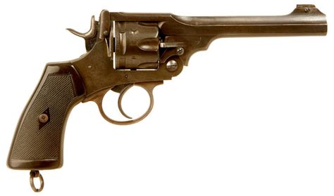 Deactivated Wwi Webley Mk6 455 Revolver With Named Holster Allied