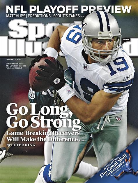 Dallas Cowboys Miles Austin Sports Illustrated Cover By