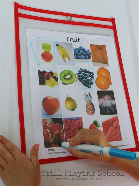 Visual Grocery Lists For Kids Still Playing School Printables For Vrogue