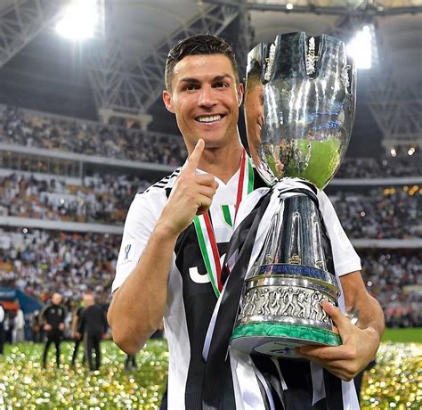 Cristiano Ronaldo First Trophy At Juventus By V1rgil Redbubble