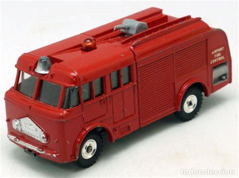 airport fire engine bomberos dinky toys meccano - Comprar ... Fire engine truck or firetruck car vector icon, firefighter vehicle.
