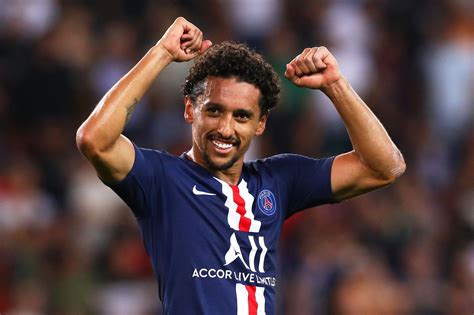 Marquinhos profile), team pages (e.g. Marquinhos Signs New Paris Saint-Germain Contract Until 2024