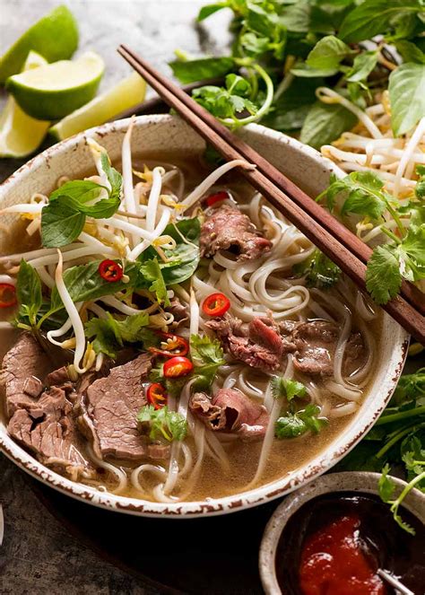 Vietnamese Pho Recipe Recipe Pho Recipe Asian Recipes Beef And
