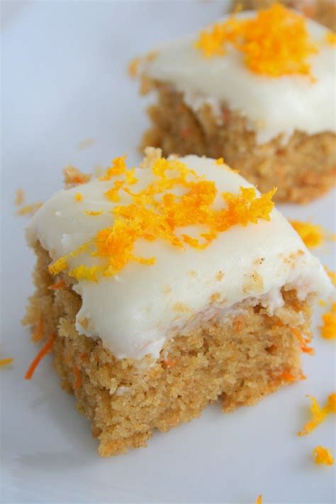 Echoes Of Laughter Carrot Cake Bars With Cream Cheese Icing Carrot