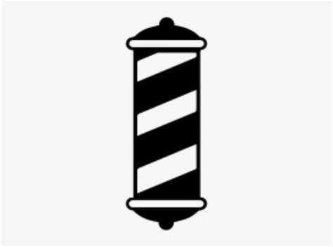 Southeast - Barber Pole Black White PNG Image | Transparent PNG Free