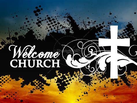 Welcome Church Powerpoint Slides Clover Media