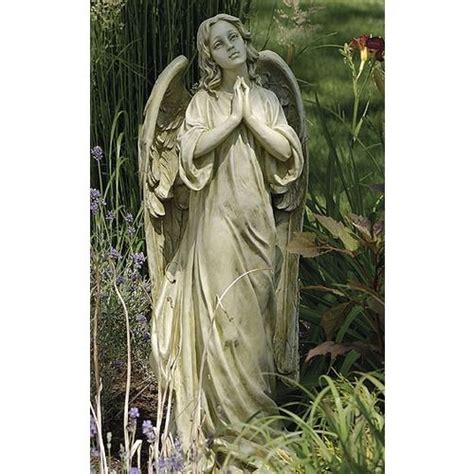 This Beautiful Praying Angel Will Be A Special Addition To Your Garden