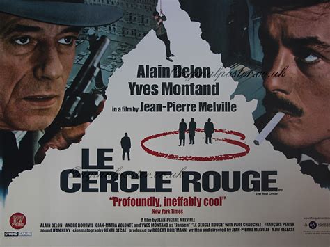Le Cercle Rouge The Red Circle Original Vintage Film Poster Original Poster Vintage Film