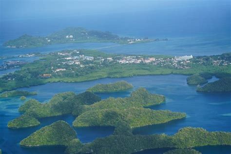 Why You Should Take Scenic Flight Over The Rock Islands In Palau A