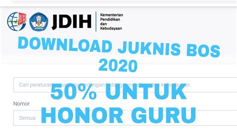 DOWNLOAD JUKNIS BOS 2020 - YouTube