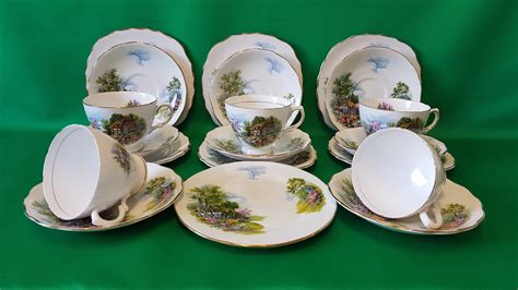 Royal Vale Selection Pattern 7382 Bone China Tableware Etsy