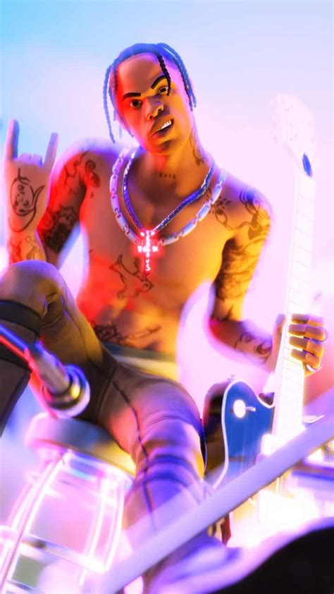 This skin set was leaked as part of 12.00 patch update. Travis scott fortnite skin wallpaper HD phone backgrounds ...