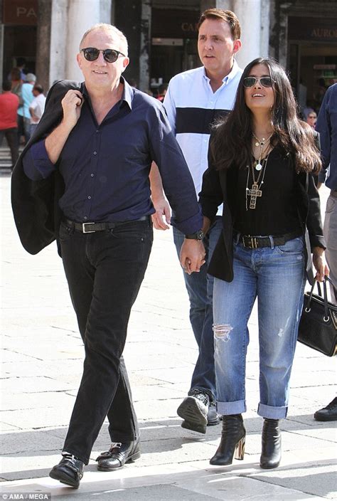 Salma Hayek Looks Totally Smitten With Her Handsome Husband Francois Henri Pinault In Venice