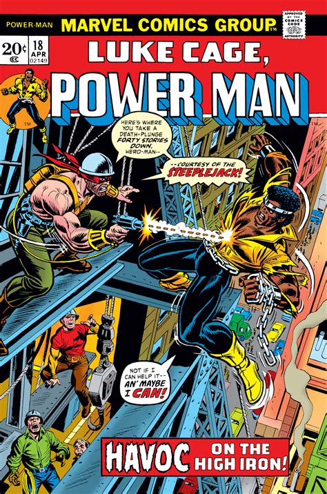 Power Man 1974 18 Comic Issues Marvel