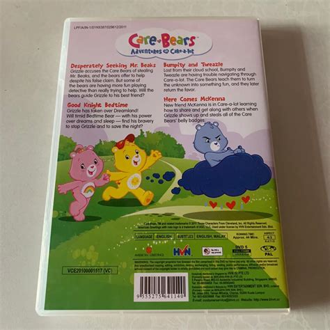 Care Bears Adventures Care A Lot Music And Media Cds Dvds And Other