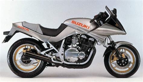 Gsx750s katana mark 2 was released in 1983. Suzuki GSX750SF Katana (1985-87 ...