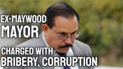 Corrupted Ex Maywood Mayor Charged And 10 Others Youtube