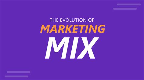 The Evolution Of Marketing Mix A Complete Guide