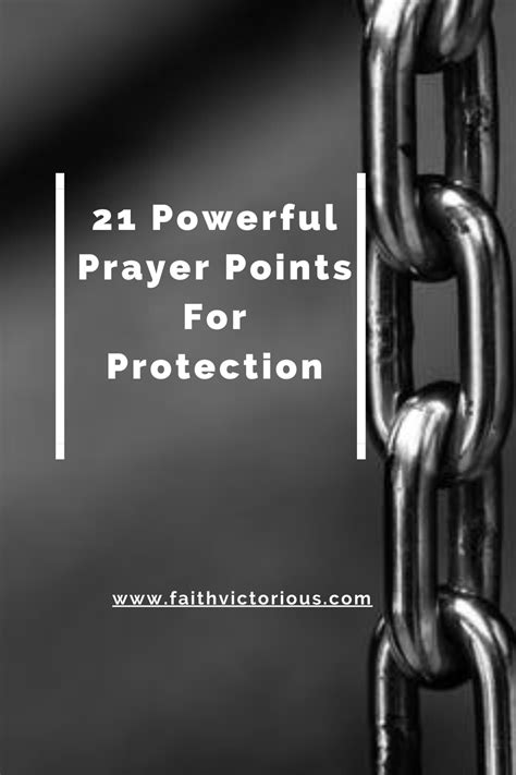 21 Powerful Prayer Points For Protection With Bible Verses Faith