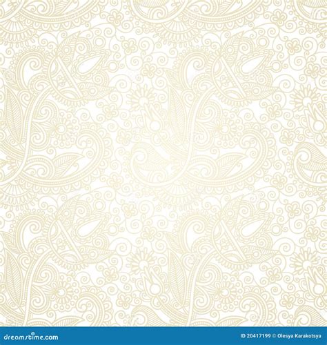 Seamless Wallpaper Stock Vector Illustration Of Fabric 20417199