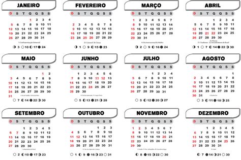 Calendario 2021 para imprimir en pdf gratis. Grátis Calendário 2020 Com Datas De Feriados Nacionais ...
