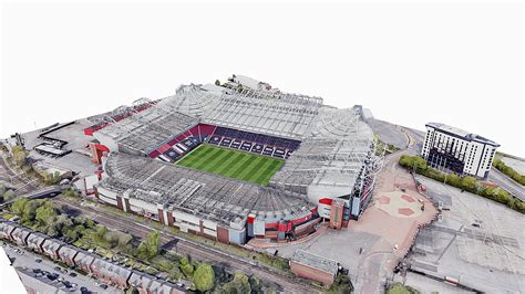 Old Trafford Manchester United Download Free 3d Model By Sensiet