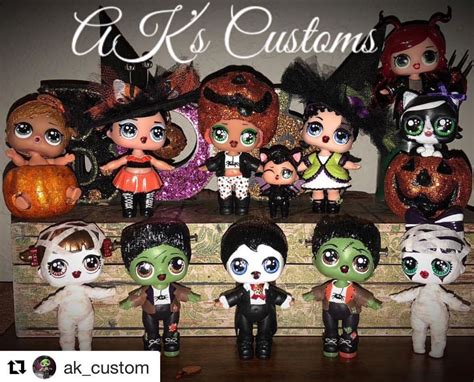 Custom Made Halloween Lol Surprise Dolls 🎃 👻 Love Them Happy