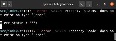 Property Does Not Exist On Type In Typescript Solved Bobbyhadz