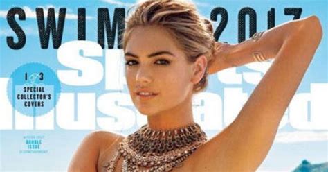 Sports Illustrateds Swimsuit Cover Model Kate Upton Chalks Up A