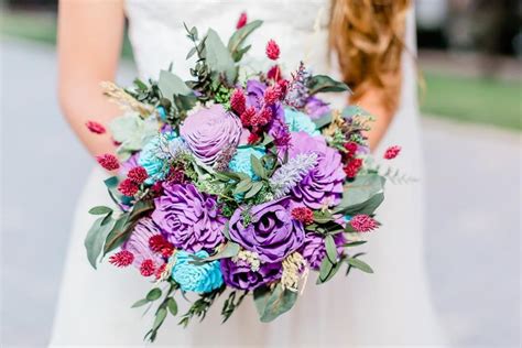 These Wooden Flower Bouquets Are Incredible Emmaline Bride Wedding
