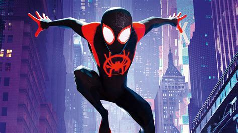 Wallpaper Miles Morales Marvel Comics Spider Man Into The Spider