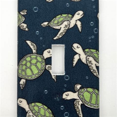 Sea Turtle Light Switch Cover Etsy