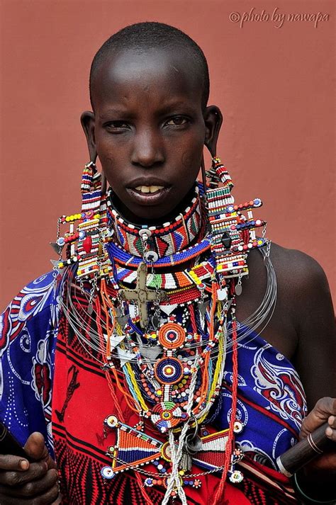 Africa Teenage Maasai Amboseli National Park Kenya Nawapa African Tribes African Women