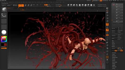 Making Of Wizard Blood And Fire Hydra Zbrush 940 Youtube