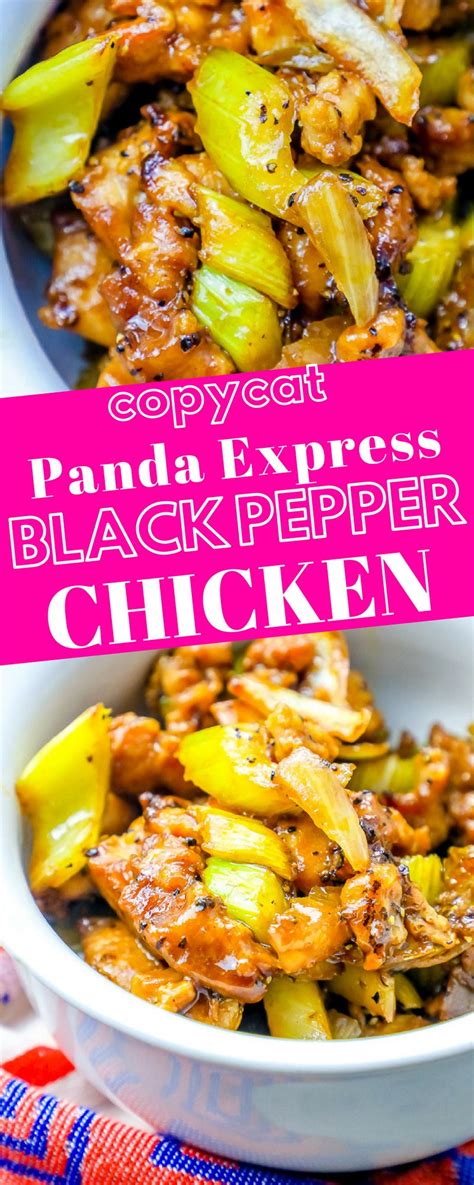 Chicken black paper its quick easy recipe to make at home with egg fried rice this is from local chinese restaurant, this is one of. Panda Express Black Pepper Chicken Copycat Recipe ⋆ Sweet ...