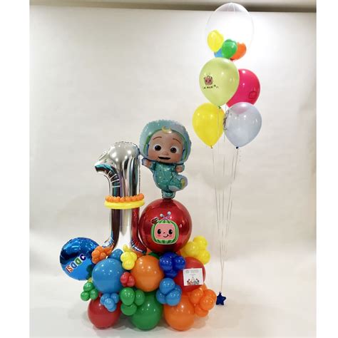 Diy Rainbow Balloon Arch Kit Cocomelon Birthday Cocom
