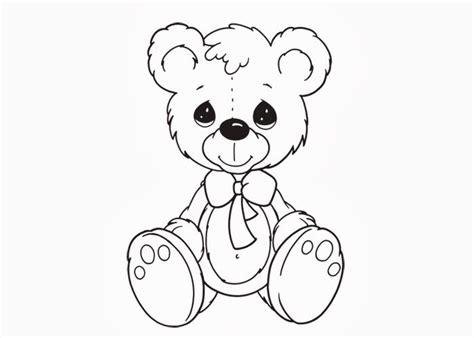 The color teddy bear sheet features various sized teddy bears in 3 different colors. Teddy Bear Coloring Pages | Teddy Bear | Pinterest ...