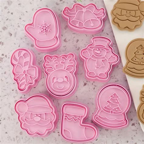 Christmas Cookie Cutter Set 8pcs