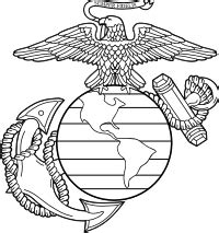 Usmc marine eagle, globe & anchor decal. eagle globe and anchor stencil - Google Search | Military ...