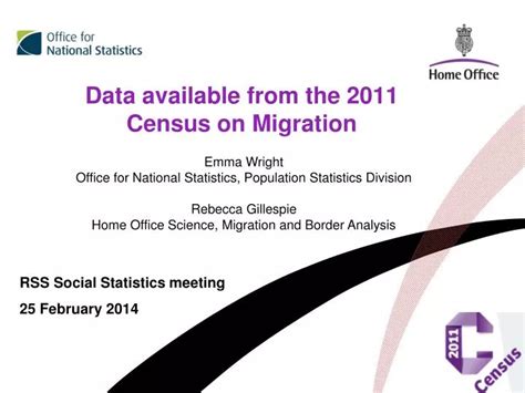 ppt data available from the 2011 census on migration powerpoint presentation id 5336926
