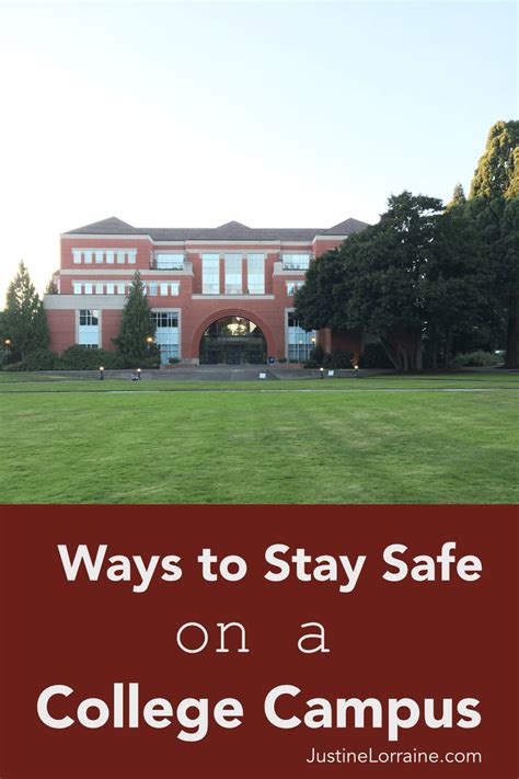 Campus Safety Is Important How Safe You Feel On A College Campus Can