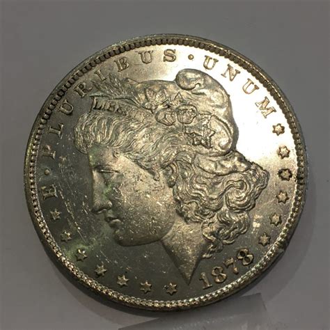 1878 Cc 1 Morgan Silver Dollar Us Rare Coin Uncirculated