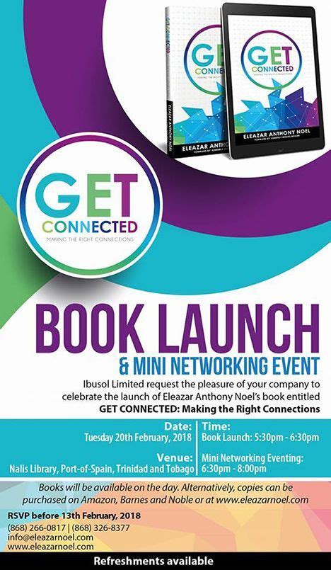 Book Launch Get Connected Making The Right Connections 13218 Id 23066