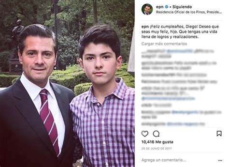 El Hijo De Enrique Peña Nieto Y Maritza Díaz Cada Vez Más Guapo